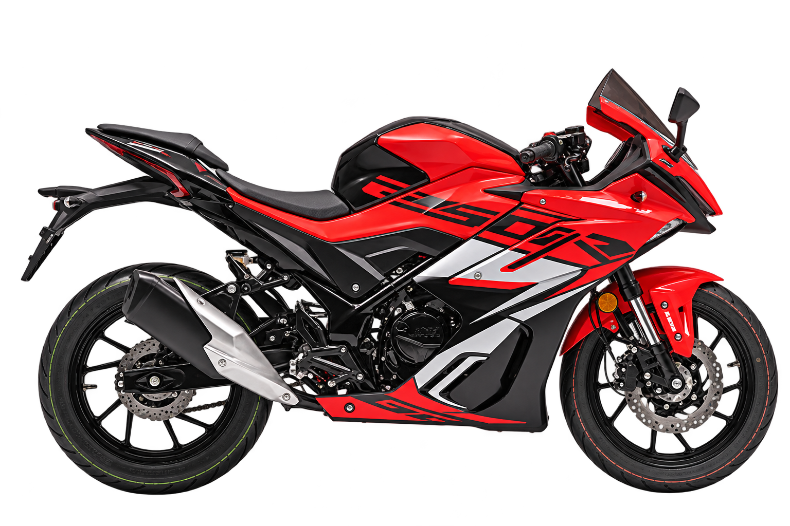 Royal Power red edition motorcycle